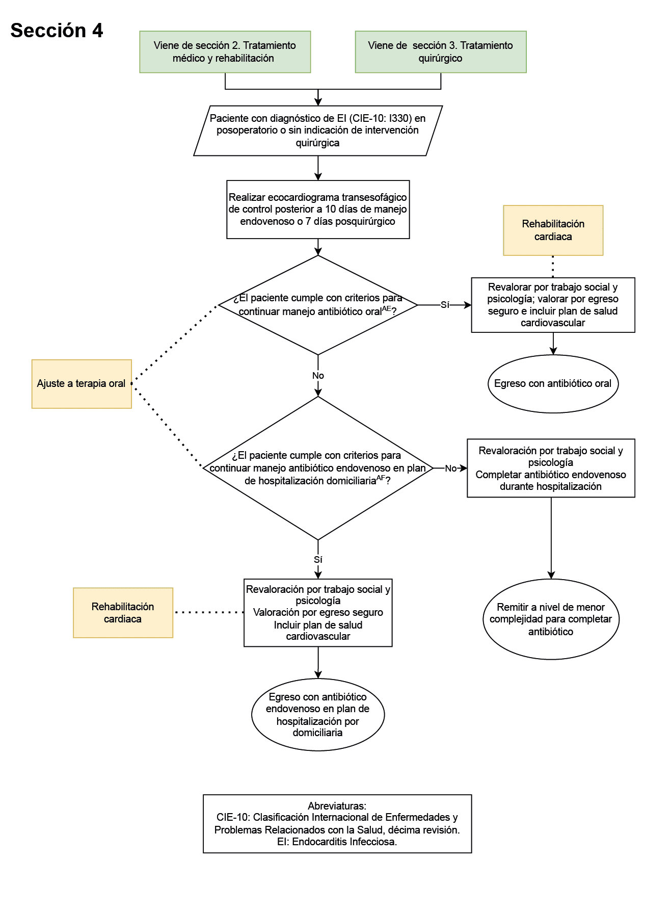 tratamiento y rehabilitación endocarditis